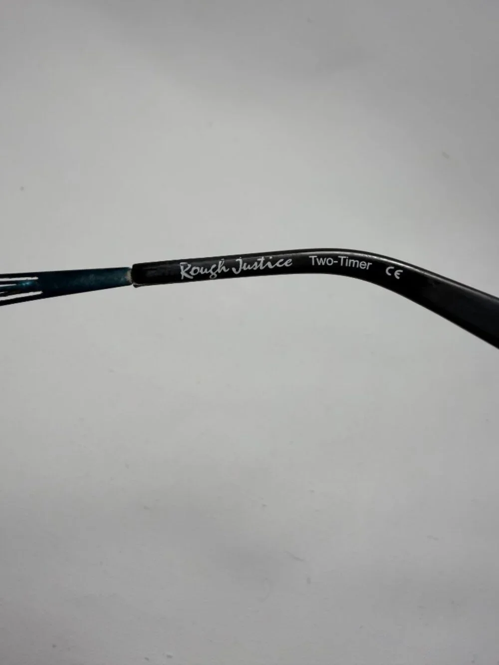 Rough Justice Two-Timer Green Eyeglasses – Frames Only